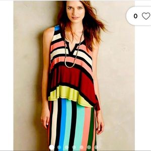 Colorful Anthropologie dress